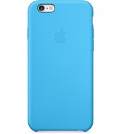 Оригинальный силиконовый чехол для Apple iPhone 6/6s (4.7") Голубой / Baby Blue