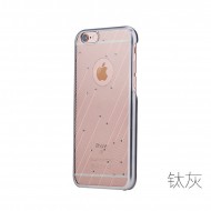 Пластиковая накладка Rock Meteor Series для Apple iPhone 6/6s (4.7") Серый / Grey