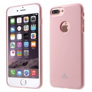TPU чехол Mercury Jelly Color series для Apple iPhone 7 (4.7") Розовый