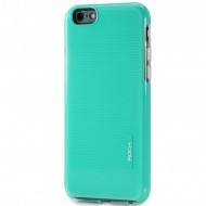 TPU чехол Rock Jello Series для Apple iPhone 7 (4.7") Зеленый / Mint