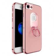 Чехол iPaky Ring Series для Apple iPhone 7 (4.7") Розовый