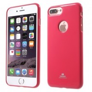 TPU чехол Mercury Jelly Color series для Apple iPhone 7 plus (5.5") Малиновый