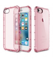 TPU чехол ROCK Fence series для Apple iPhone 7 plus (5.5") Розовый / Transparent pink