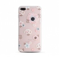 TPU чехол матовый soft touch для Apple iPhone 7 plus (5.5") Цветы (крупный рисунок)