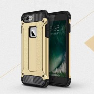 Бронированный противоударный TPU+PC чехол Immortal для Apple iPhone 7 plus (5.5") Золотой