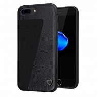 Кожаная накладка Nillkin Hybrid Series для Apple iPhone 7 plus (5.5") Черный (Lychee)