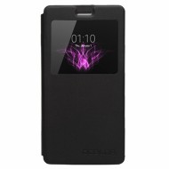 Чехол-книжка с окошком и функцией подставки для Blackview BV2000 / BV2000s Черный