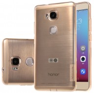 TPU чехол Nillkin Nature Series для Huawei Honor 5X / GR5 Золотой (прозрачный)