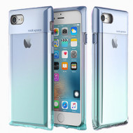 TPU+PC чехол Rock Crystal Series для Apple iPhone 7 (4.7") Синий / Transparent Blue