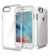 TPU+PC чехол Rock Guard Series для Apple iPhone 7 (4.7") Белый / Transparent White