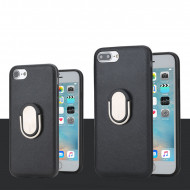 TPU+PC чехол Rock Ring Holder Case M1 Series для Apple iPhone 7 (4.7") Черный / Black