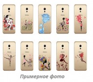 TPU чехол Cute Print для Meizu M5 Gil (Elf)