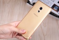 TPU чехол Nillkin Nature Series для Meizu Pro 6 Золотой (прозрачный)