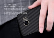 Пластиковая накладка Nillkin Synthetic Fiber series для Samsung G935F Galaxy S7 Edge Черный