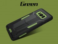 TPU+PC чехол Nillkin Defender 2 для Samsung G955 Galaxy S8 Plus Зеленый