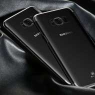 Пластиковая накладка Baseus Glitter Case Ultrathin для Samsung G955 Galaxy S8 Plus Черный