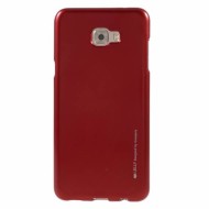TPU чехол Mercury Jelly Color series для Samsung Galaxy C7 Pro Красный