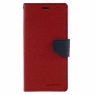 Чехол (книжка) Mercury Fancy Diary series для Samsung Galaxy C9 Pro Красный / Синий