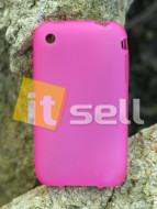 TPU чехол для Iphone 3g/S Розовый (Soft touch)