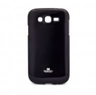 TPU чехол Mercury Jelly Color series для Samsung i9060/i9082 Galaxy Grand Neo/ Grand Duos Черный