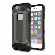 Бронированный противоударный TPU+PC чехол Immortal для Apple iPhone 7 (4.7") Металл / Gun Metal