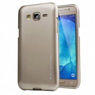 TPU чехол Mercury iJelly Metal series для Samsung J320F Galaxy J3 (2016) Золотой