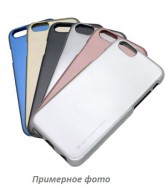 TPU чехол Mercury iJelly Metal series для Samsung J330 Galaxy J3 (2017) Rose Gold