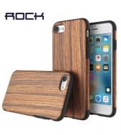 Деревянная накладка Rock Origin Series (Grained) для Apple iPhone 7 (4.7") Rosewood