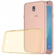TPU чехол Nillkin Nature Series для Samsung J730 Galaxy J7 (2017) Золотой (прозрачный)
