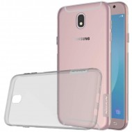 TPU чехол Nillkin Nature Series для Samsung J730 Galaxy J7 (2017) Серый (прозрачный)