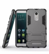 Ударопрочный чехол-подставка Transformer для Xiaomi Mi 6 с мощной защитой корпуса Металл / Gun Metal