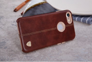 Кожаная накладка Nillkin Englon Series для Apple iPhone 7 (4.7") Коричневый