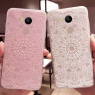 TPU чехол матовый soft touch для Xiaomi Redmi 4 Pro / Redmi 4 Prime Узор Розовый