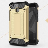 Бронированный противоударный TPU+PC чехол Immortal для Xiaomi Redmi 4X Золотой