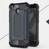 Бронированный противоударный TPU+PC чехол Immortal для Xiaomi Redmi 4X Серый / Metal slate