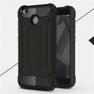 Бронированный противоударный TPU+PC чехол Immortal для Xiaomi Redmi 4X Черный