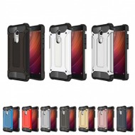 Бронированный противоударный TPU+PC чехол Immortal для Xiaomi Redmi Note 4 Серый / Metal slate