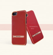 Кожаная накладка с подставкой Nillkin M-Jarl Series для Apple iPhone 7 (4.7") Красный