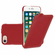 Кожаный чехол (флип) TETDED для Apple iPhone 7 (4.7") Красный / Red