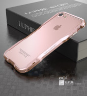 Металлический бампер Luphie Razon для Apple iPhone 7 (4.7") Rose Gold
