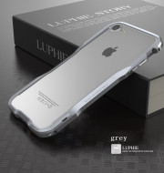 Металлический бампер Luphie Razon для Apple iPhone 7 (4.7") Серый