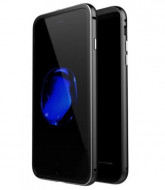 Металлический бампер Luphie с акриловой вставкой для Apple iPhone 7 (4.7") Черный / Черный