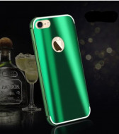 Металлический бампер с пластиковой вставкой Luxurious Neon Series для Apple iPhone 7 (4.7") Зеленый
