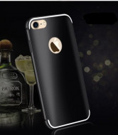 Металлический бампер с пластиковой вставкой Luxurious Neon Series для Apple iPhone 7 (4.7") Черный