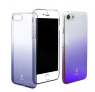 Пластиковая накладка Baseus Glaze Ultrathin для Apple iPhone 7 (4.7") Фиолетовый