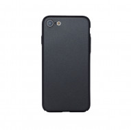 Пластиковая накладка soft-touch с защитой торцов Joyroom для Apple iPhone 7 (4.7") Черный