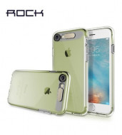 Светящийся TPU чехол ROCK Tube Series для Apple iPhone 7 (4.7") Зеленый / Transparent Green