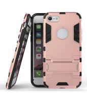 Ударопрочный чехол-подставка Transformer для Apple iPhone 7 (4.7") с мощной защитой корпуса Розовый / Rose Gold