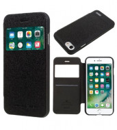 Чехол (книжка) Mercury Wow Bumper series для Apple iPhone 7 (4.7") Черный